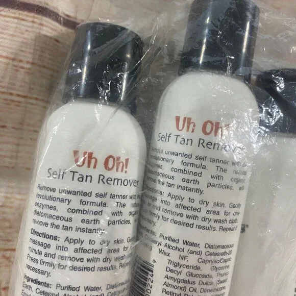 South Seas Bundle Of Three Uh Oh Self tan Remover - New - Picture 6 of 6